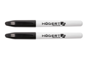 Hogert Markers, permanent, black, 2 pcs.