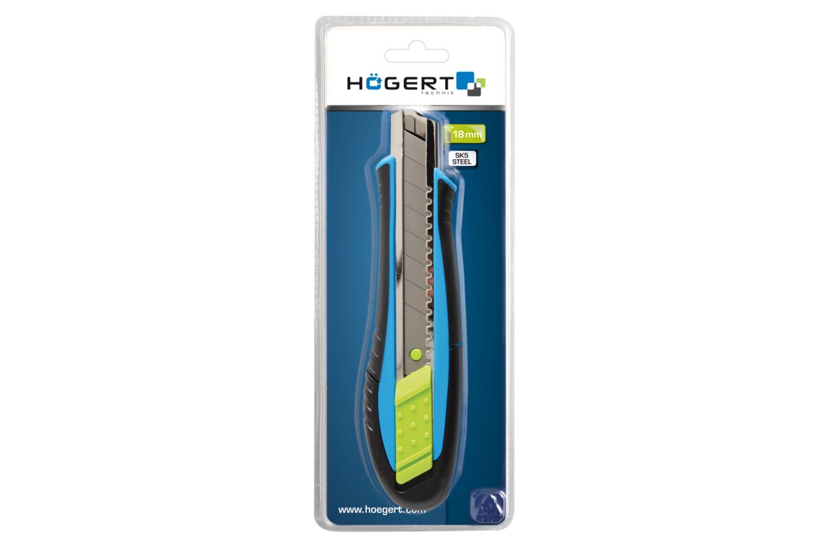 Snap-off blade knife 18 mm, SK5 steel