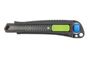 Hogert Knife with replacable blade 18mm, zinc, black steel blade SK4