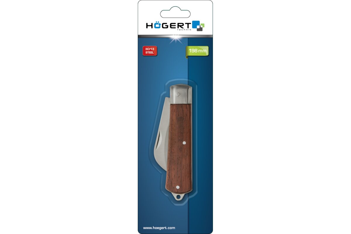 Hogert Fitter’s knife (hawkbill blade)