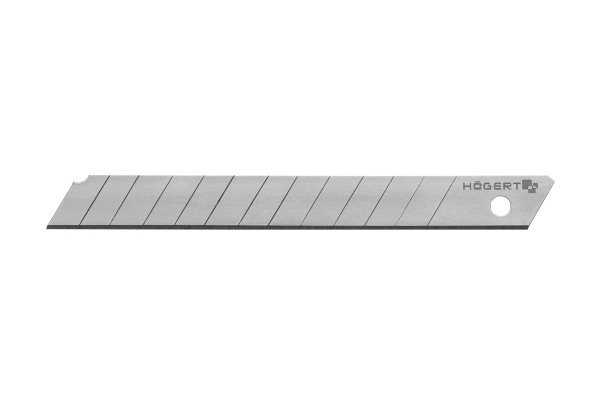 Snap-off blades 9 mm, SK5 steel, 10- piece blister