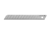 Snap-off blades 9 mm, SK5 steel, 10- piece blister