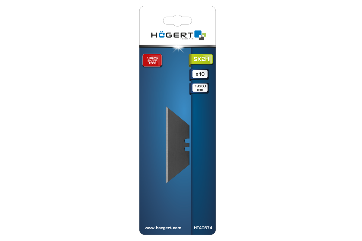 Trapezoidal blade SK2H