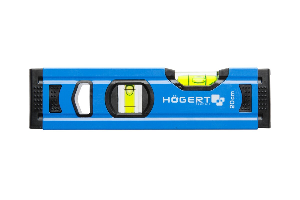 Hogert Level 20 cm, 2 bubble levels, cartoon display 30 pieces