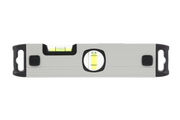 Hogert Aluminium level 23 cm, 3 bubble levels, vertical view