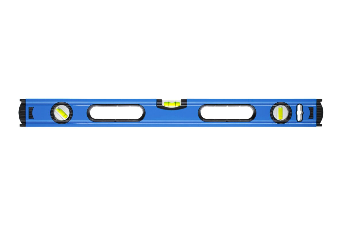 Hogert Aluminium level 80 cm, 3 bubble levels