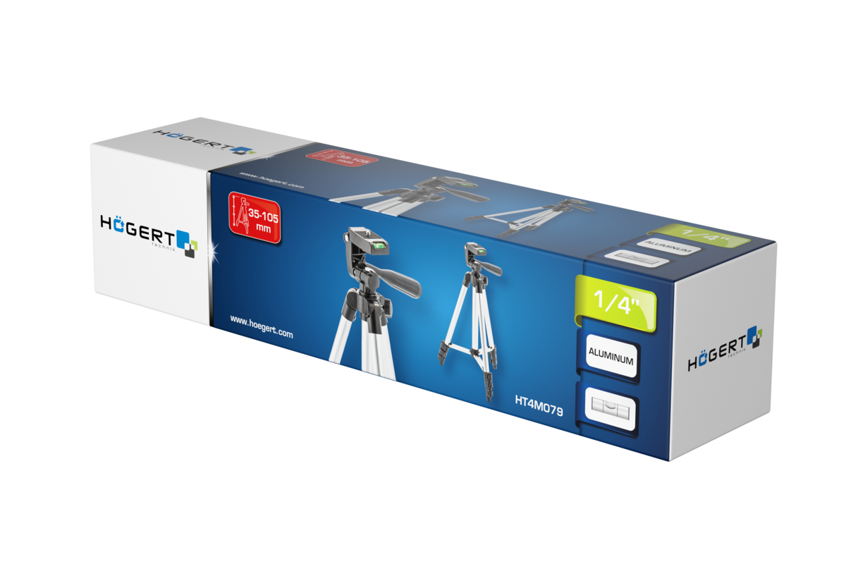 Tripod for laser levels 1/4
