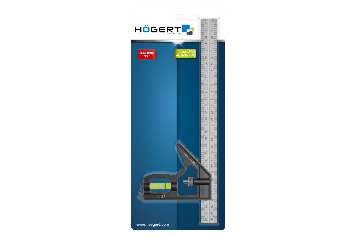 Hogert Combination square 300 mm