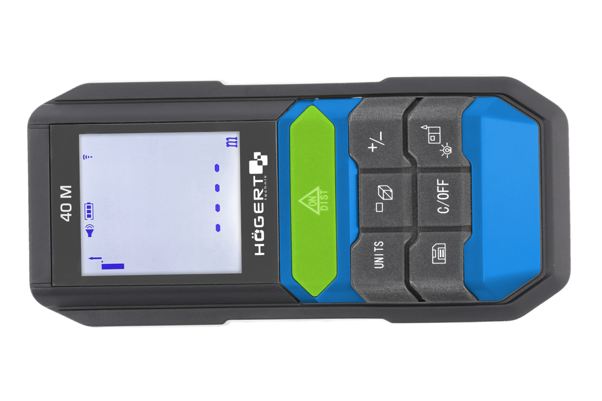 Hogert Laser Distance Meter 40m