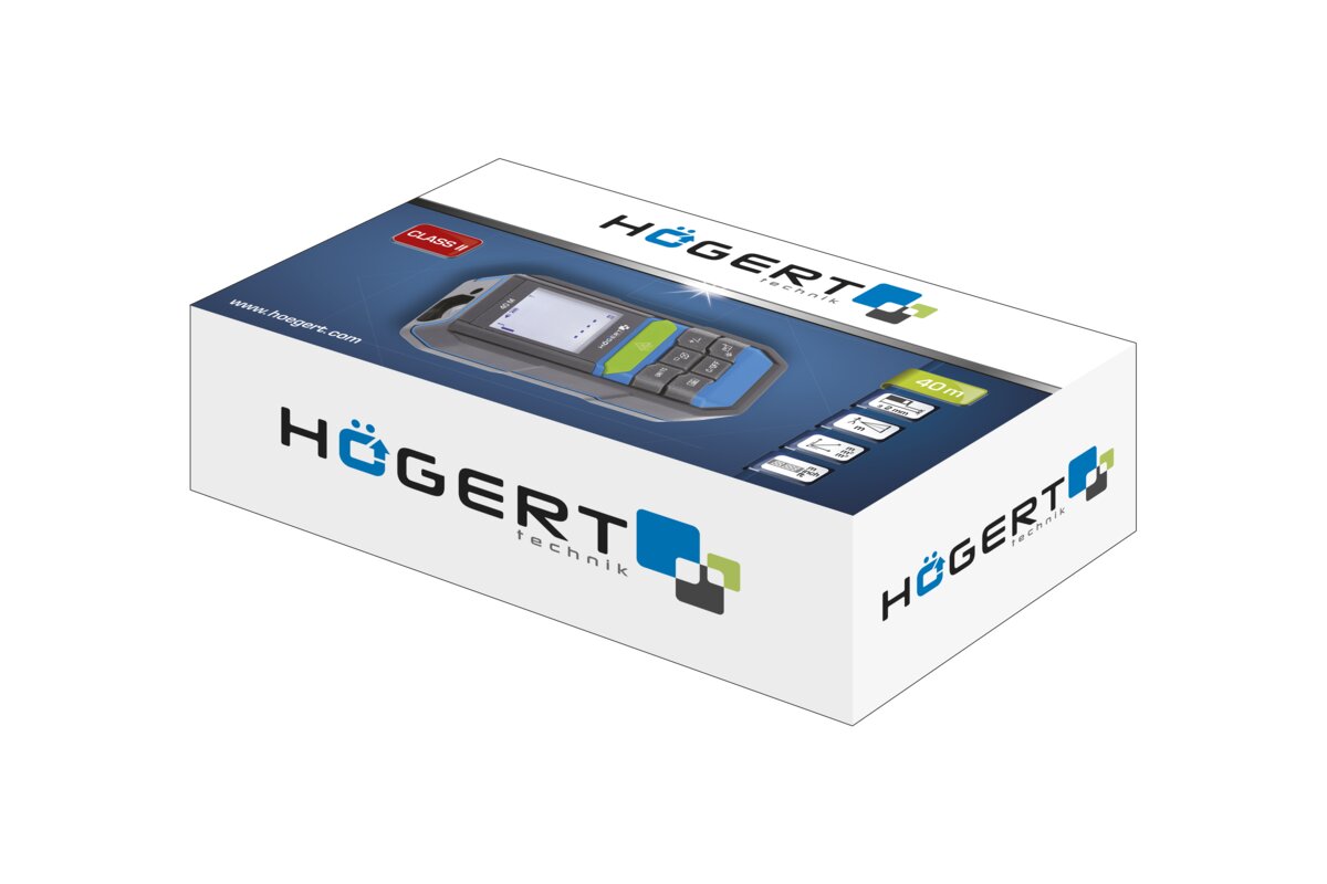Hogert Laser Distance Meter 40m