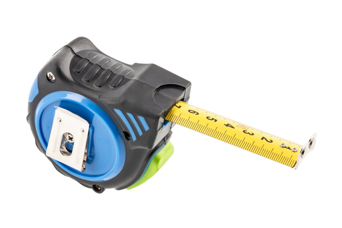 Hogert Measuring tape 5m 19mm auto stop nylon w/magnets
