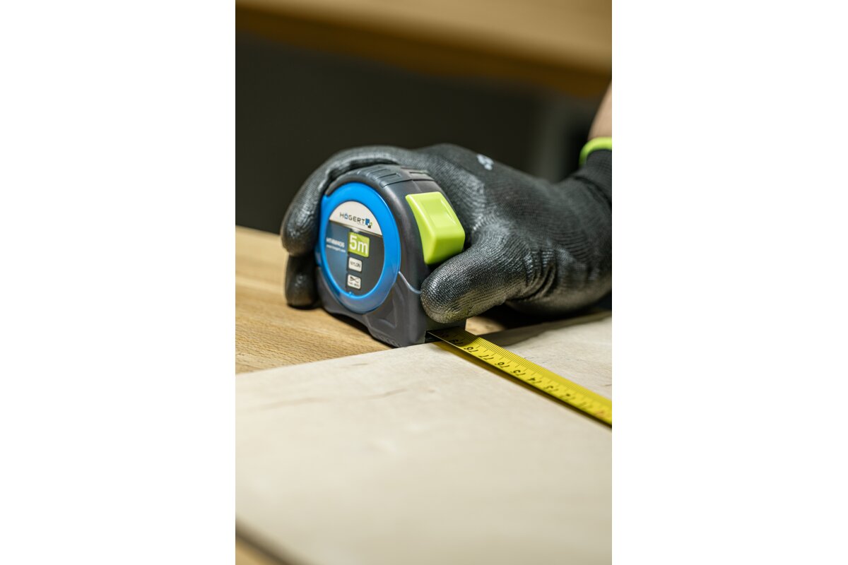 Hogert Measuring tape 5m 19mm nylon 2 sides