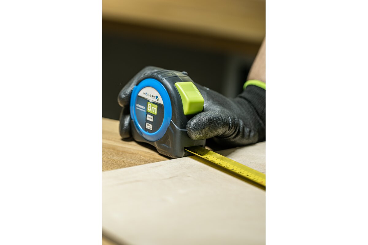 Hogert Measuring tape 5m 25mm nylon 2 sides