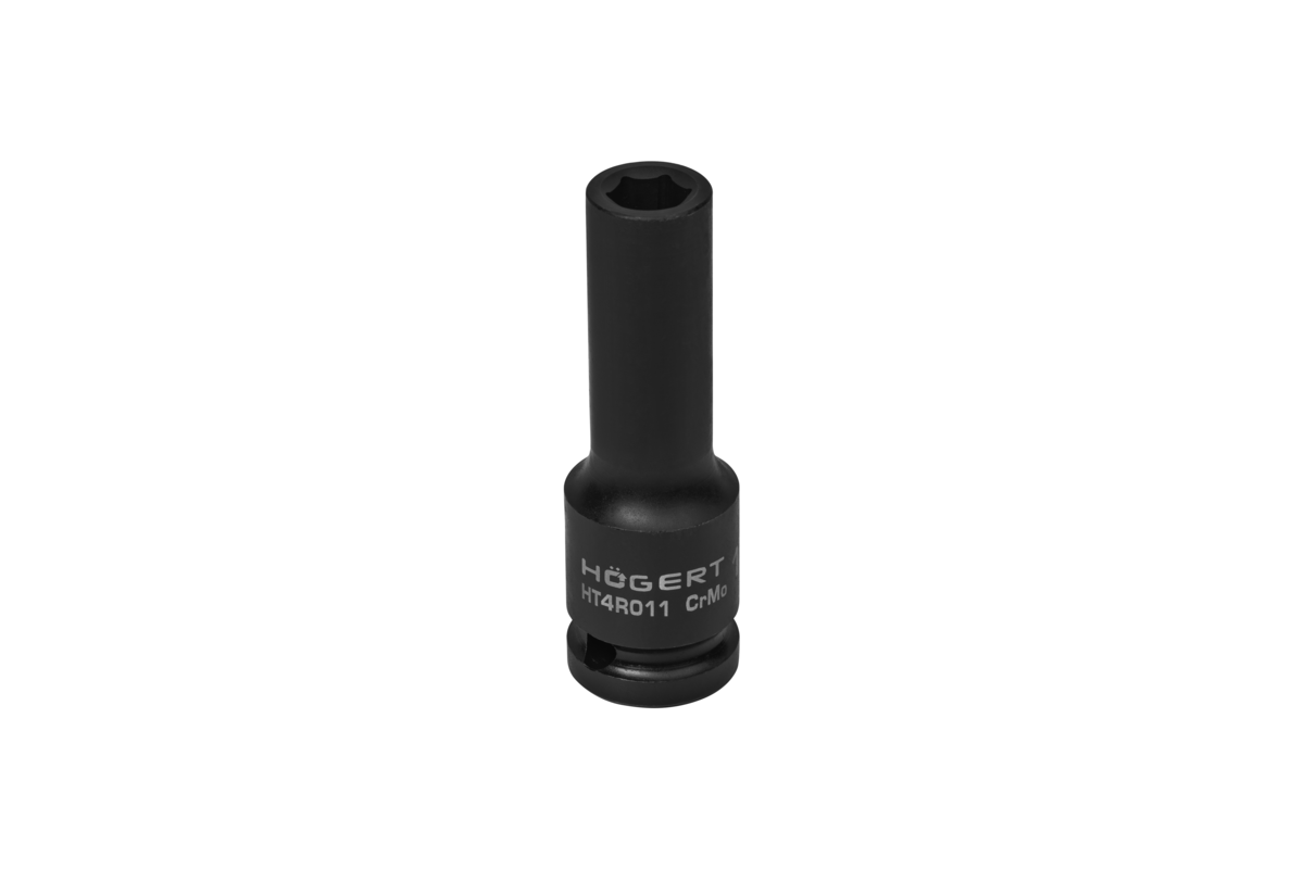 Hogert Impact socket 1/2", 11 mm, CrMo, deep