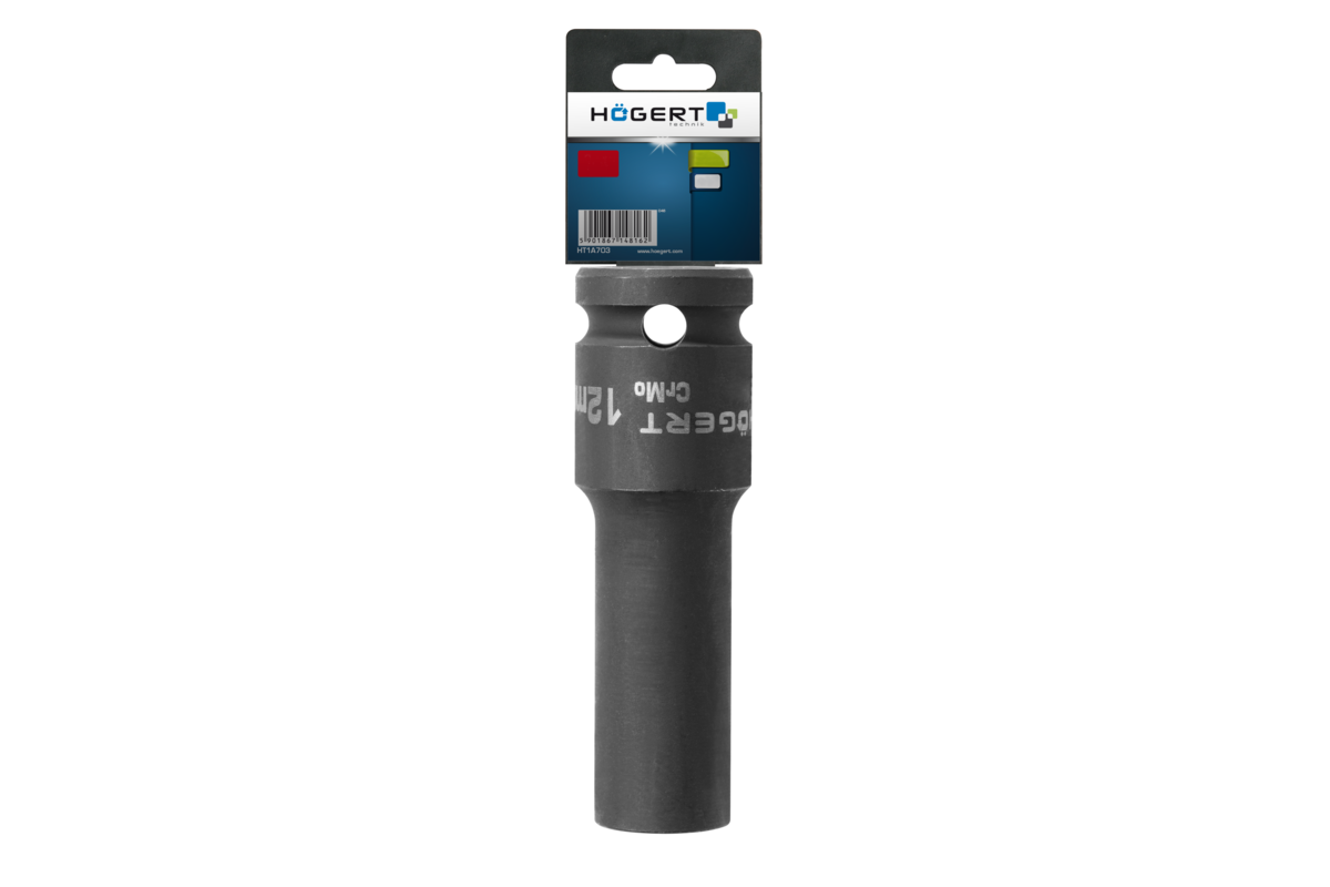 Hogert Impact socket 1/2", 14 mm, CrMo, deep