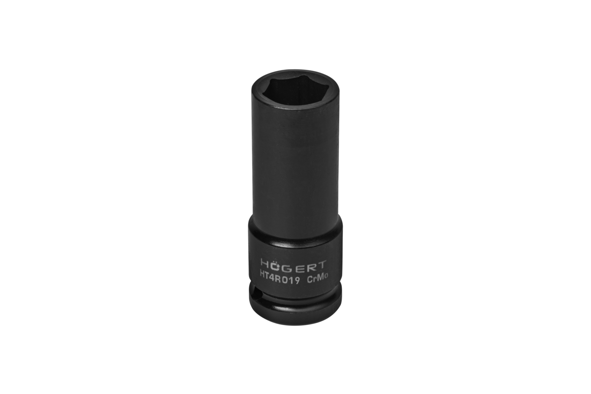 Hogert Impact socket 1/2", 19 mm, CrMo, deep
