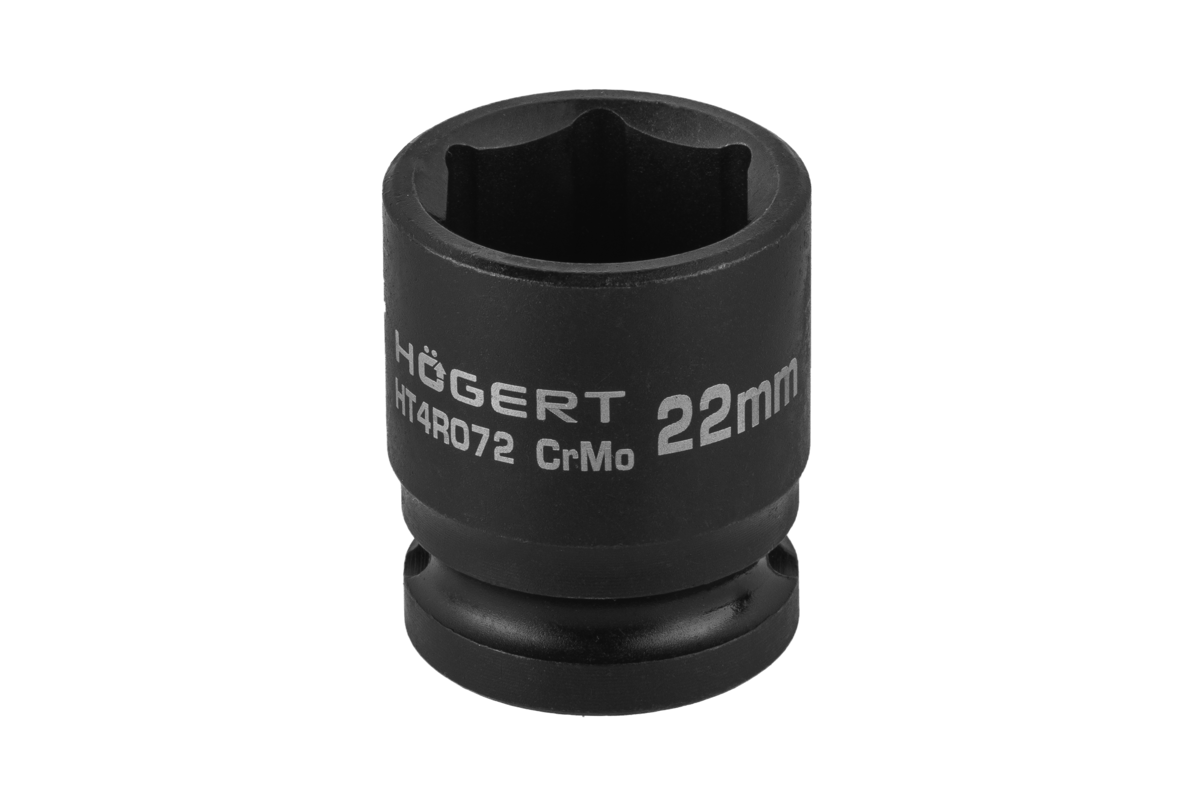Hogert Impact socket 1/2" 22mm short