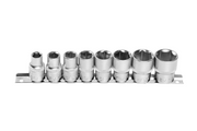 Hogert 1/2" hex socket wrench set. 8 pcs.