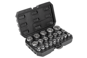 Hogert 1/2" socket wrench set, 21 pcs.
