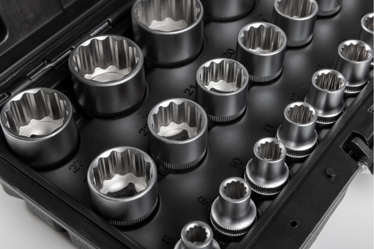 Hogert 1/2" socket wrench set, 21 pcs.