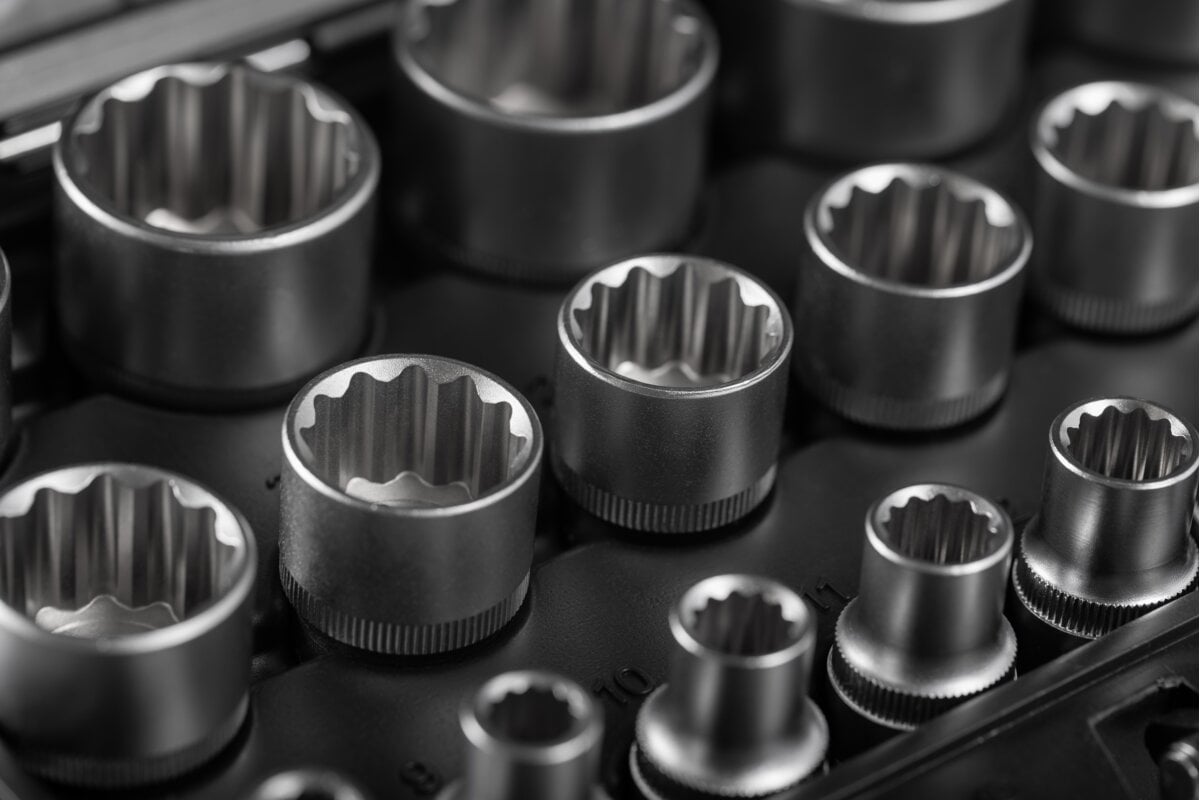 Hogert 1/2" socket wrench set, 21 pcs.