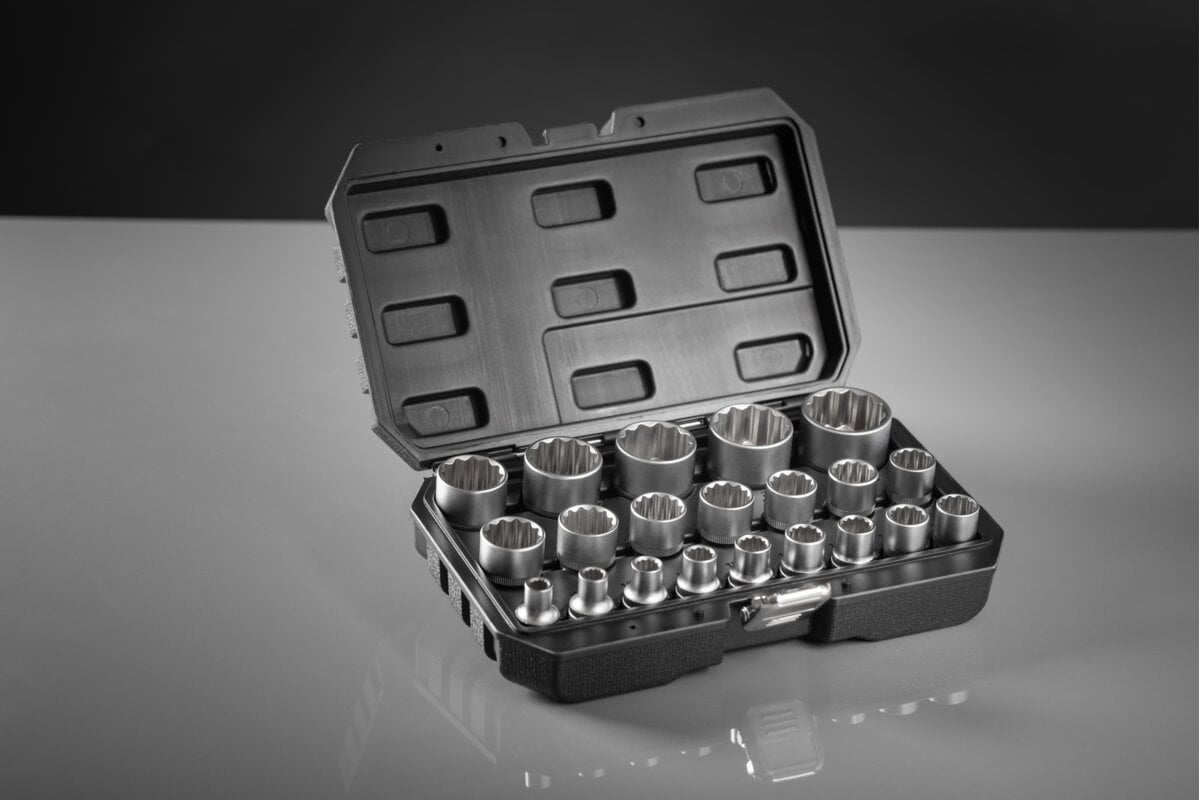 Hogert 1/2" socket wrench set, 21 pcs.