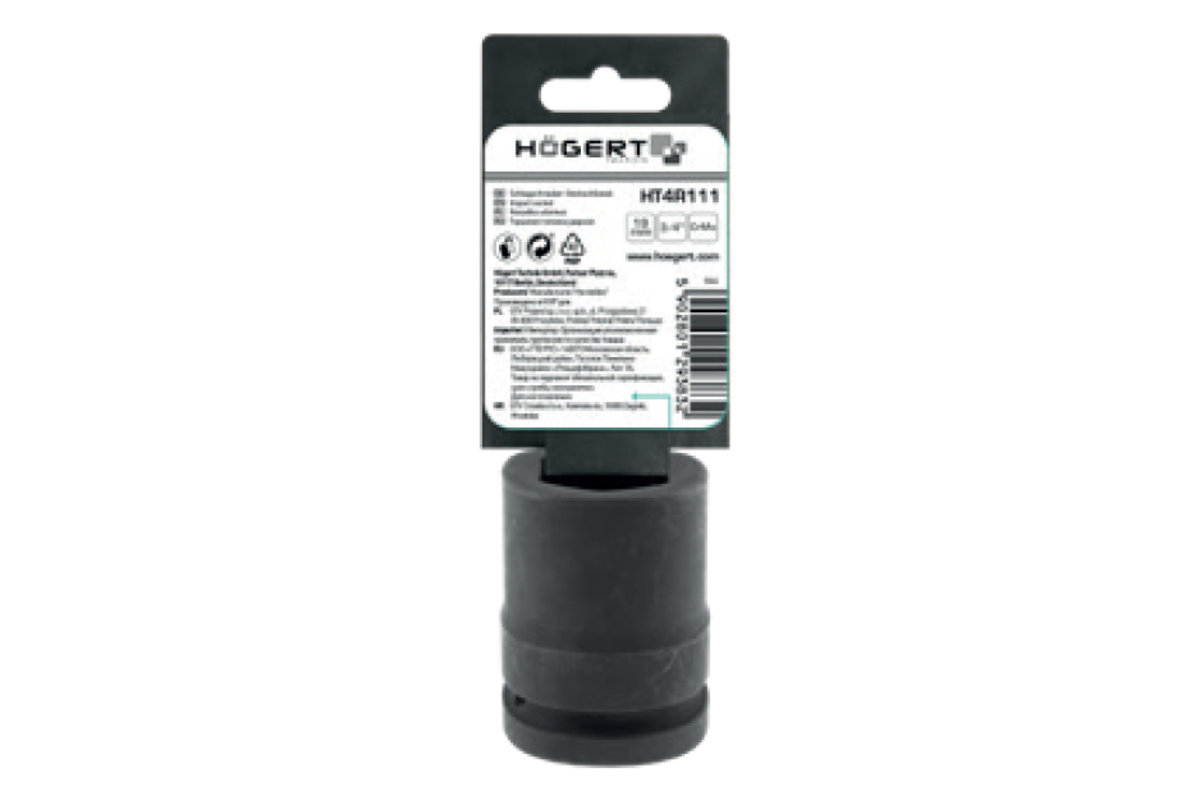 Hogert Impact socket 3/4", 46 mm, CrMo, long