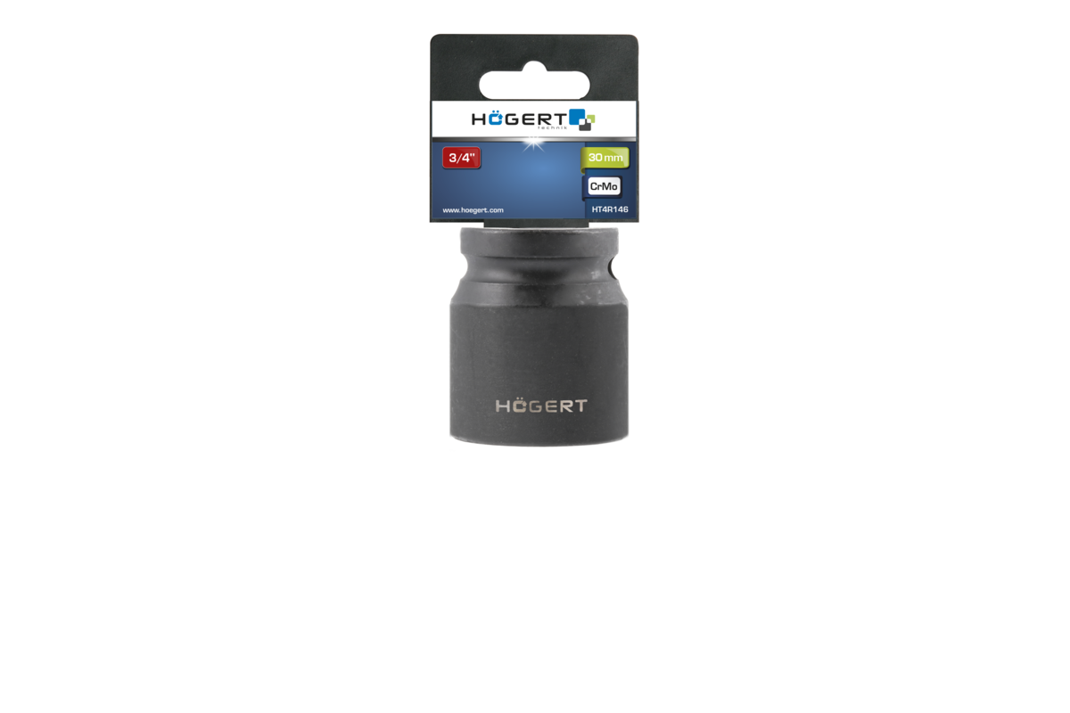 Short impact socket 30 mm