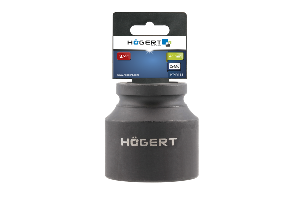 Short impact socket 41 mm
