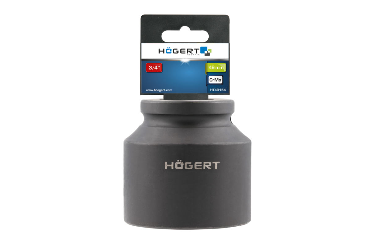 Short impact socket 46 mm