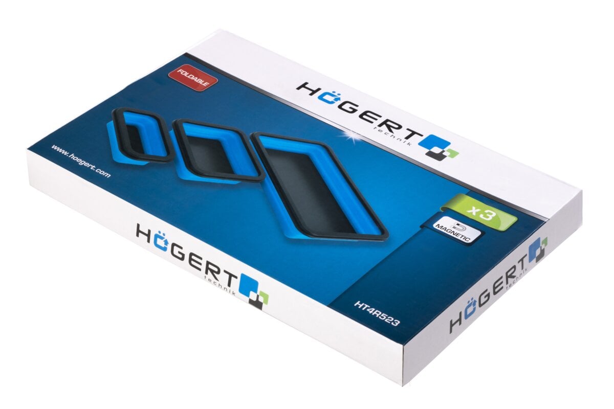 Hogert Foldable magnetic trays 3 pcs.