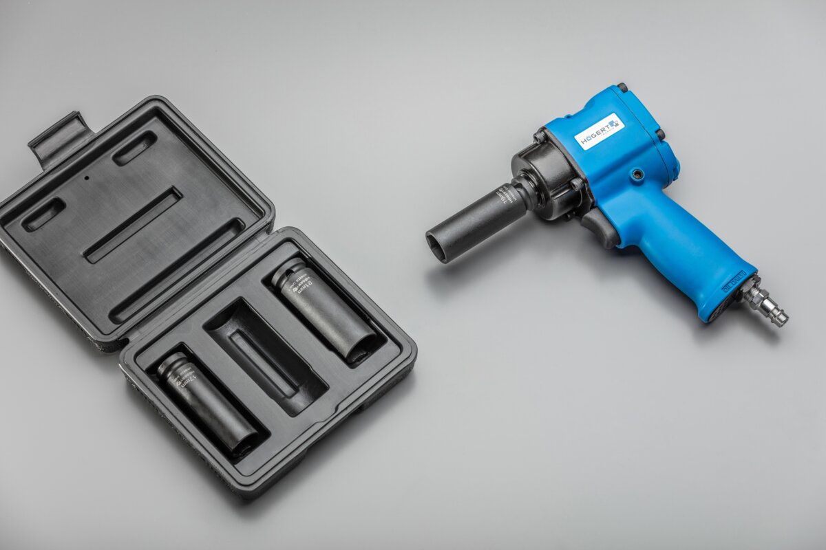 Hogert Pneumatic impact wrench mini 1/2", 610Nm, Jumbo hammer