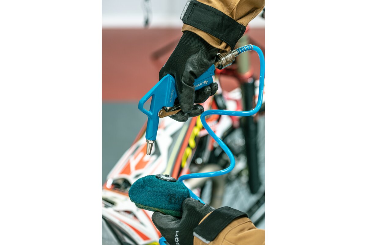 Hogert Air Blow Gun, short and long nozzles