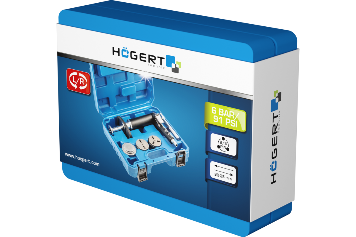 Hogert Pneumatic Brake Caliper Rewind Tool Kit