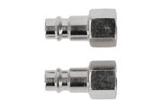 Hogert Coupling adapter terminal female 1/4" 2pcs