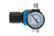 Regulator with pressure gauge