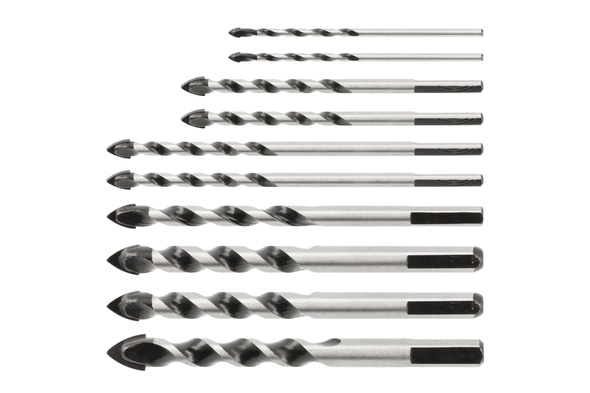Universal drill bit set 10 pcs.