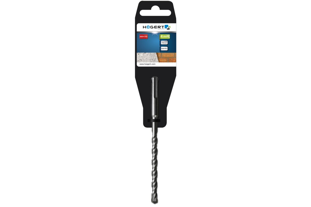 Hogert Masonry drill bit SDS+ 4 x 110 mm