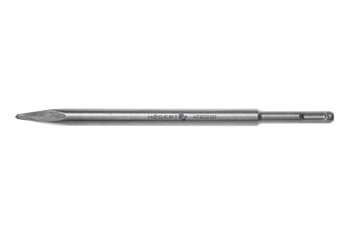 Hogert Pointed chisel SDS+, 4 mm x 14 mm x 250 mm