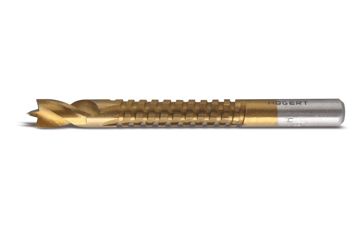Hogert Drill saw bits set: 5, 6, 8 mm, made of HSS steel