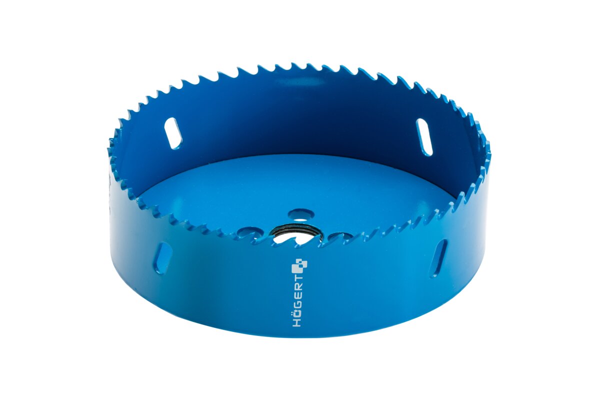 Hogert Bi-metal hole saw 121 mm, steel M42