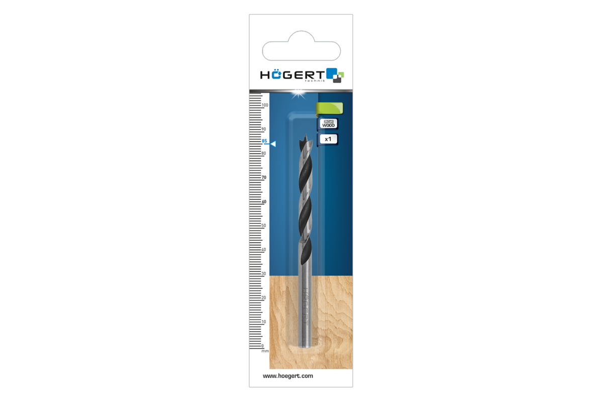 Wood drill bit 4 x 75 mm