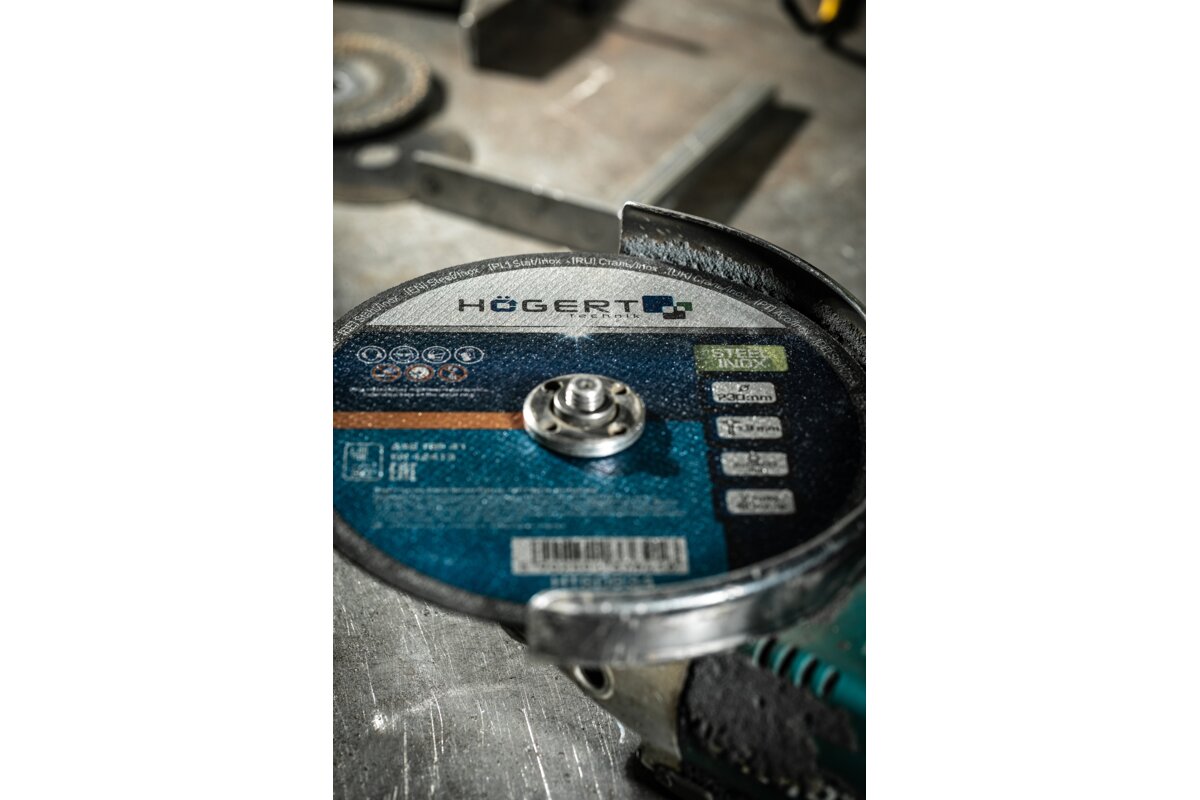 Hogert Metal Inox cutting discs 10 pcs 230×1,9×22,23