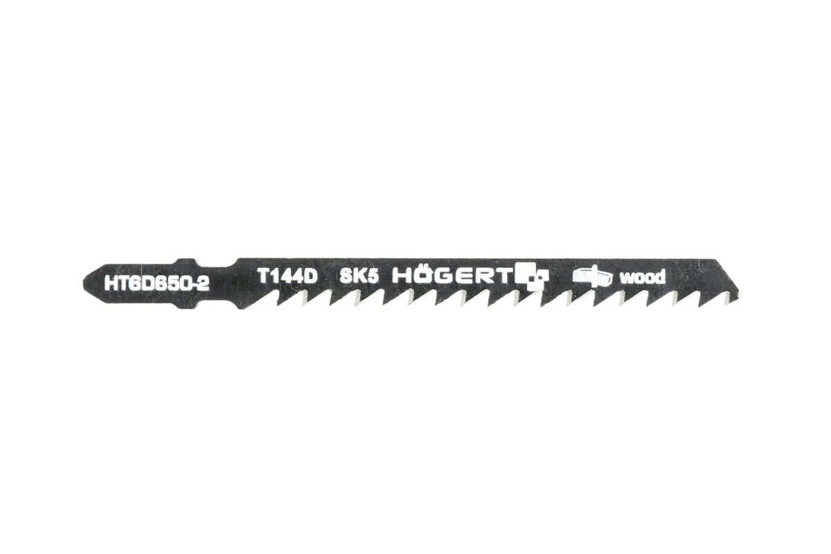Hogert Jig saw blades 100 mm, fast straight-line cut, cut depth: 5-60 mm, 2 pcs