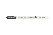 Hogert Jig saw blades 100 mm, clean cut, cut depth: 4-30 mm, 2 pcs