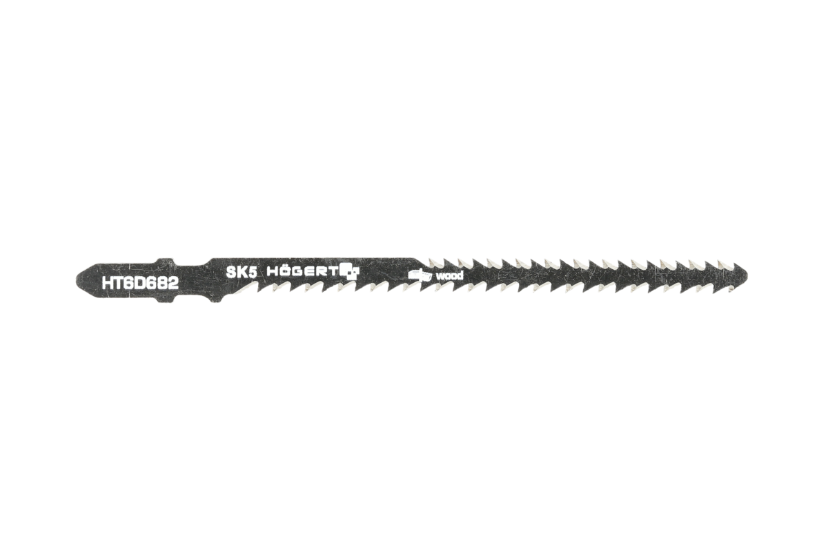 Hogert Jig saw blades 115 mm, extreme curved cut, cut depth: 3-80 mm, 2 pcs
