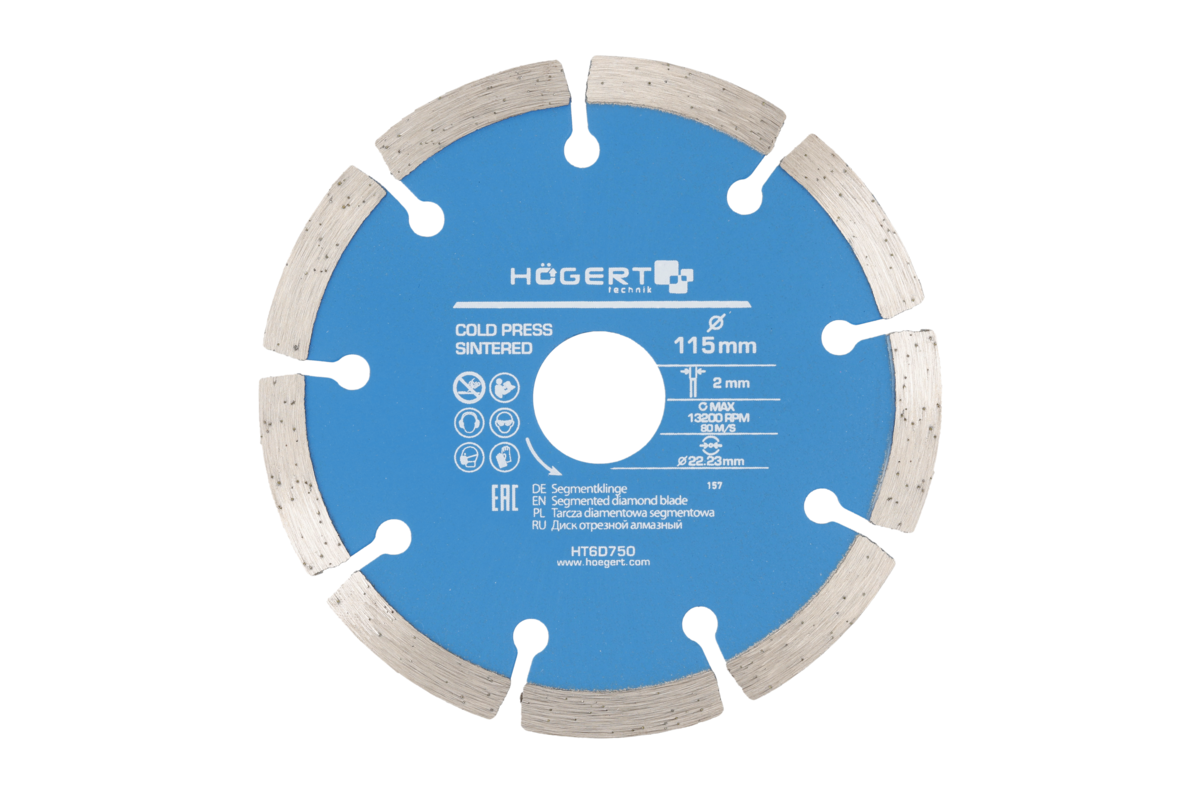 Hogert Diamond Segmented saw blade 115