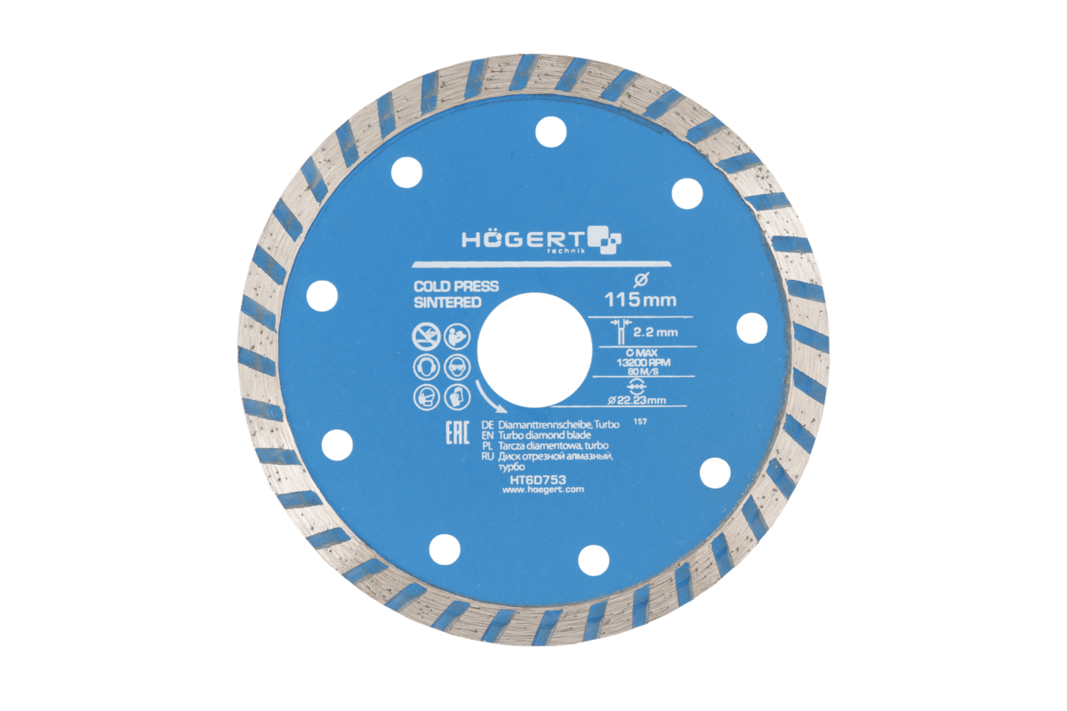 Hogert Diamond Turbo saw blade 115