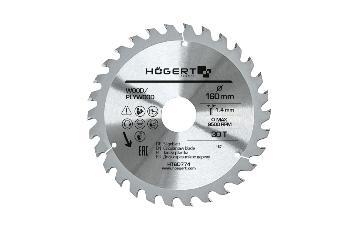 TCT saw blade 160x30Tx30