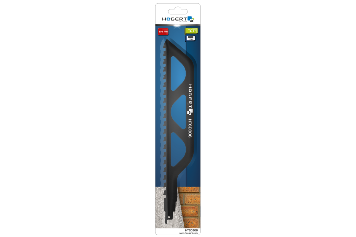 Hogert Blade for reciprocating saw 305 mm, for aerated concrete bricks